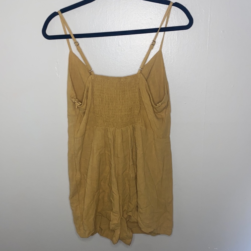 🪿Adorable Mustard Yellow romper! - Picture 11 of 11